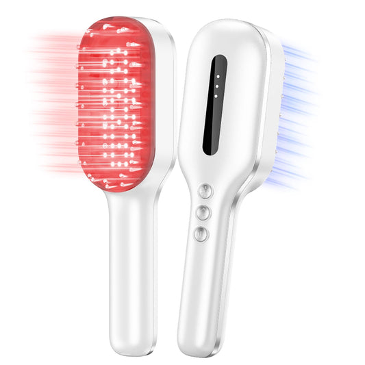 HAUBAT Laser Therapy Hair Growth Comb front view for home use