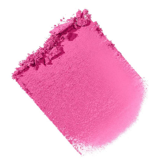 HAUS LABS Color Fuse Blush Dragon Fruit Daze swatch on skin showing blendable pigment