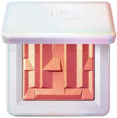 HAUS LABS Fire Opal highlighter swatch adds warm radiance for a soft glow