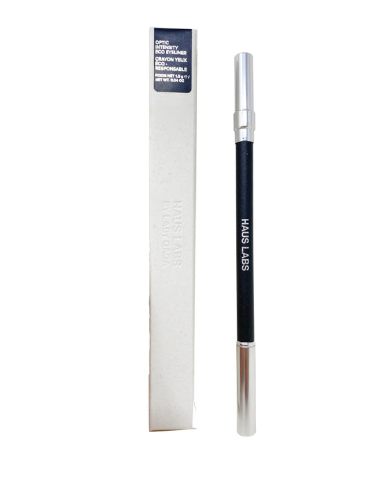 HAUS LABS Optic Intensity Eco Eyeliner in Black Onyx for long-lasting, precise definition
