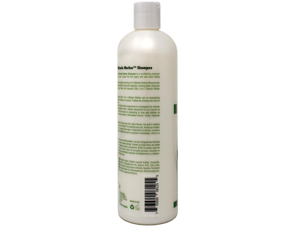 Curls definition shot with Hawaiian Silky Miracle Worker product line