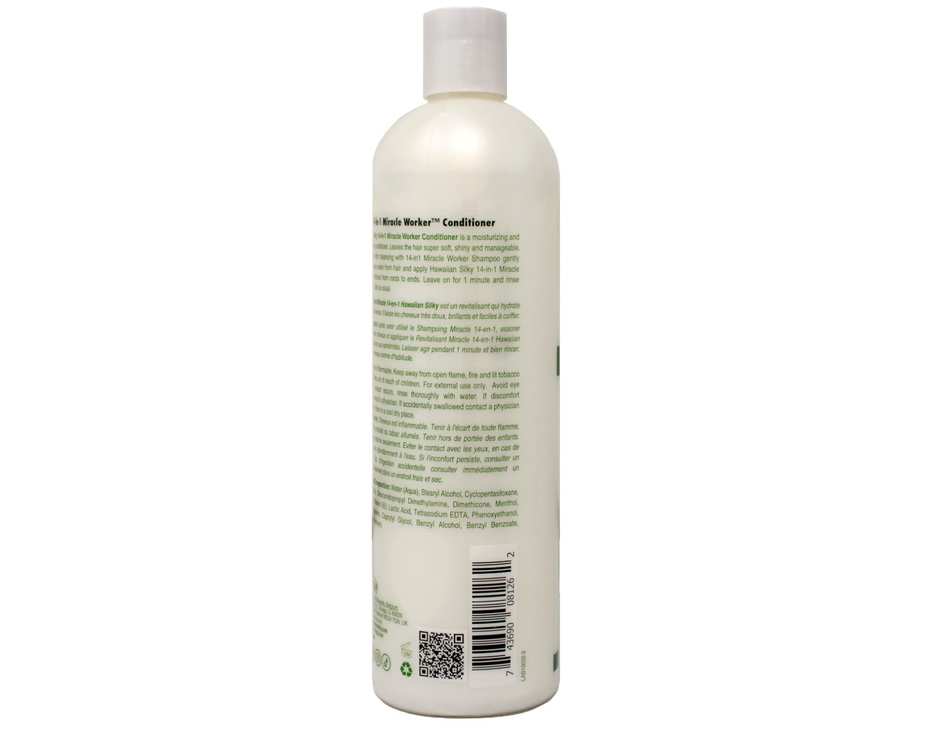 Usage options for Hawaiian Silky Miracle Worker conditioner as a leave-in product.