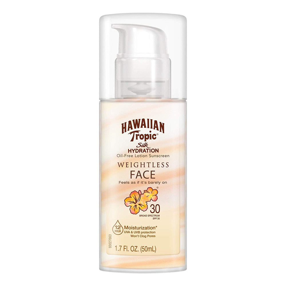 Cruelty-free Hawaiian Tropic sunscreen with broad-spectrum UVA/UVB protection