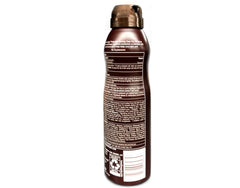 Hawaiian Tropic spray highlights rich oils and Aloe Vera