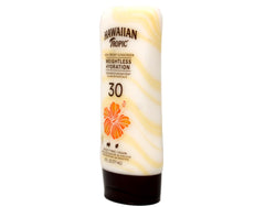 Hawaiian Tropic Silk Hydration fragrance evokes tropical scent for a refreshing in-sun experience.