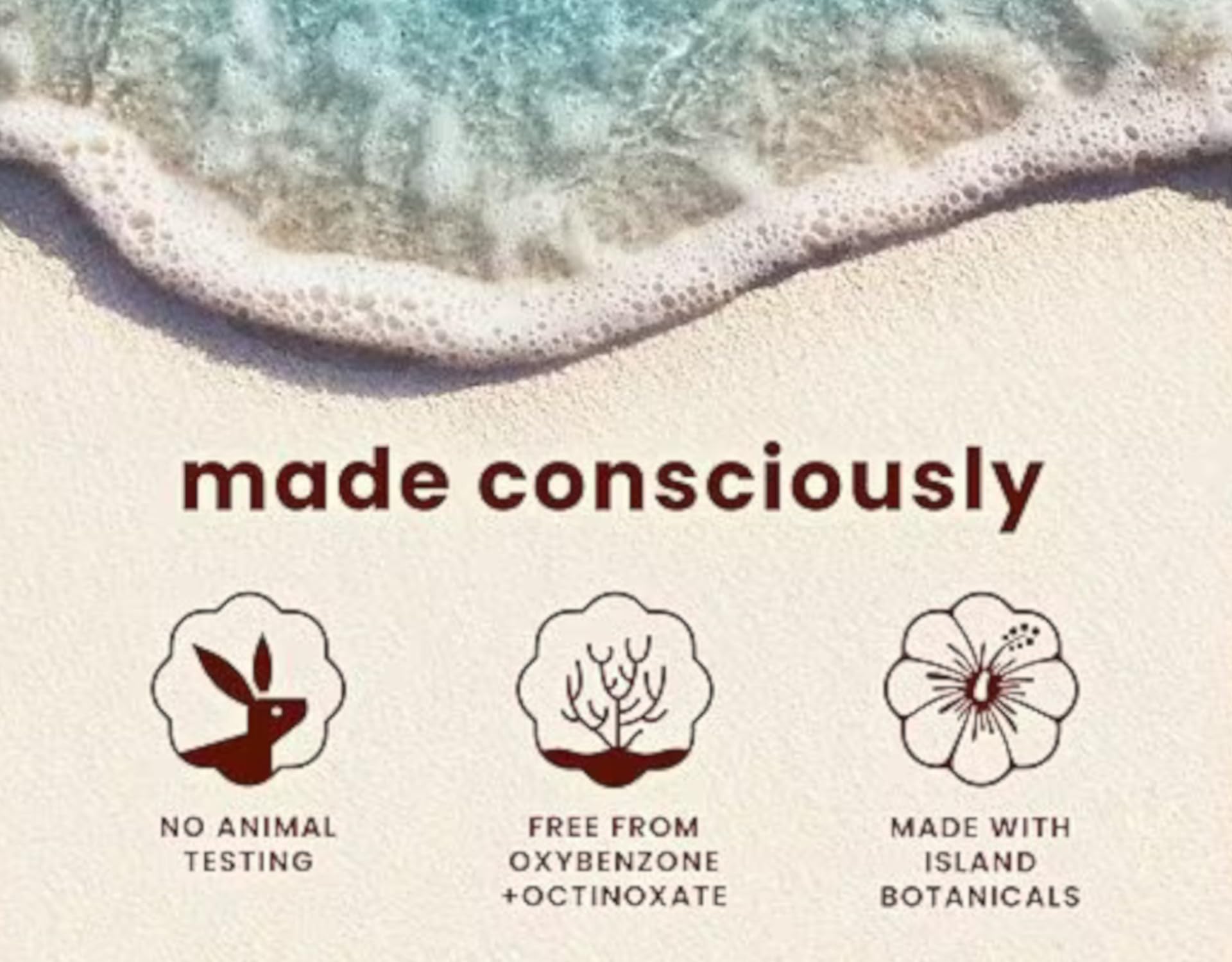 Travel-size SPF 30 face sunscreen in a compact bottle