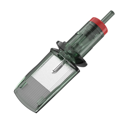 HAWINK 27RM tattoo cartridge front view for smooth ink flow.