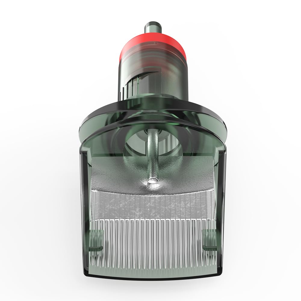 HAWINK 29RM green-clear tips enhance visibility during precise tattooing
