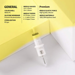 HAWINK silicone-elastic cartridge body maintains flexibility during use.