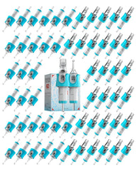 HAWINK tattoo needles kit packaging in blue, ready for professional use.
