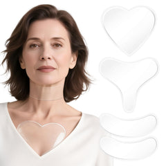 HAJWOBVY neck wrinkle patches in packaging for overnight smoothing