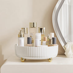HBlife large-capacity organizer on bathroom counter keeps essentials visible.