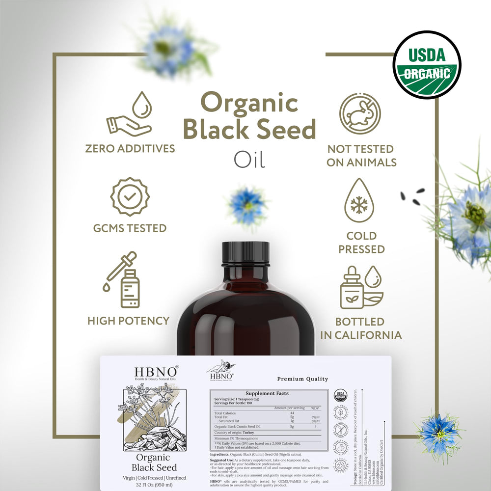 HBNO glass bottle shot emphasizes premium packaging and purity.