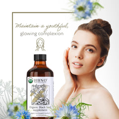 HBNO Organic Black Seed Oil USDA-certified organic for purity and sustainability.