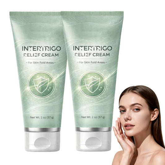 Hea Lora Intertrigo Cream packaging highlighting zinc oxide for skin fold protection