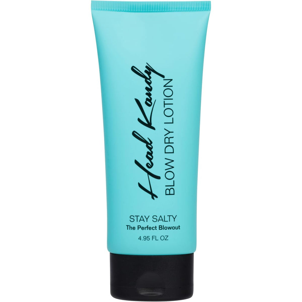 Head Kandy Stay Salty Blow Dry Lotion bottle ready for volumized, frizz-free styling.