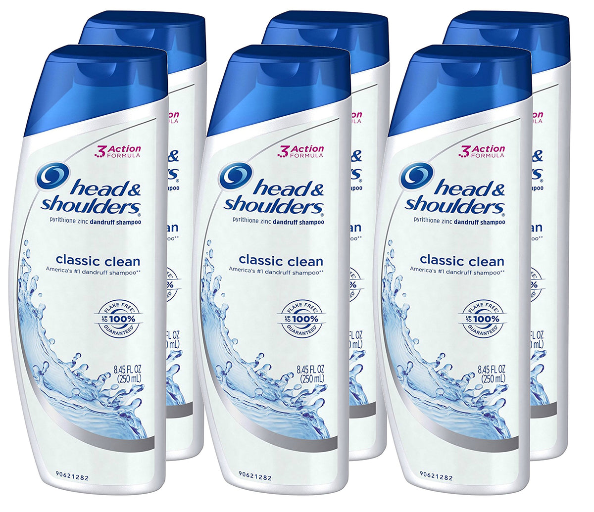 Head & Shoulders Classic Clean pack front view, ideal for ongoing anti-dandruff routine.