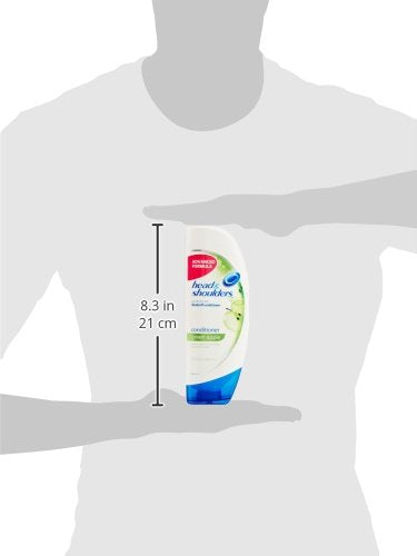Head & Shoulders conditioner in use for refreshed hair and scalp