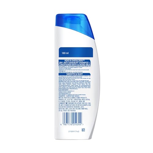 Head & Shoulders 2in1 pack displayed for home routine efficiency