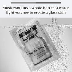 HEALOINE niacinamide and hyaluronic acid ingredients aim to even tone and hydrate