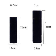 Healthcom paperboard-tube-kraft-black-closeup highlights durable eco-friendly packaging