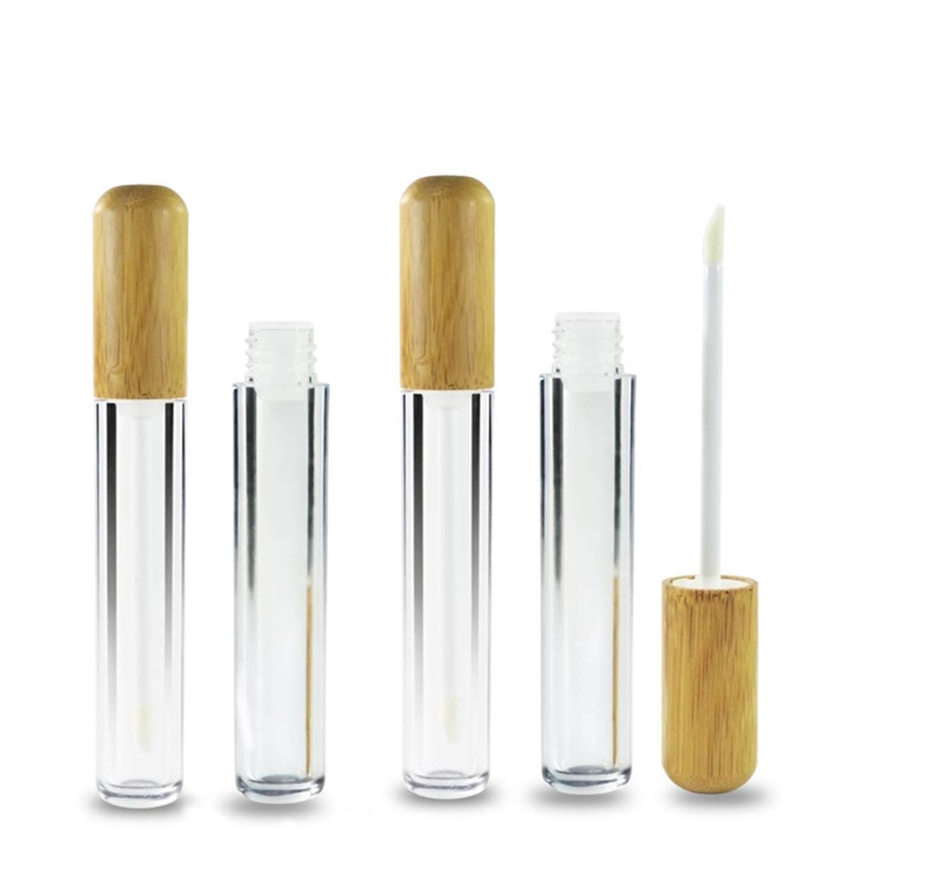 Healthcom refillable travel-size cosmetic containers for travel and storage