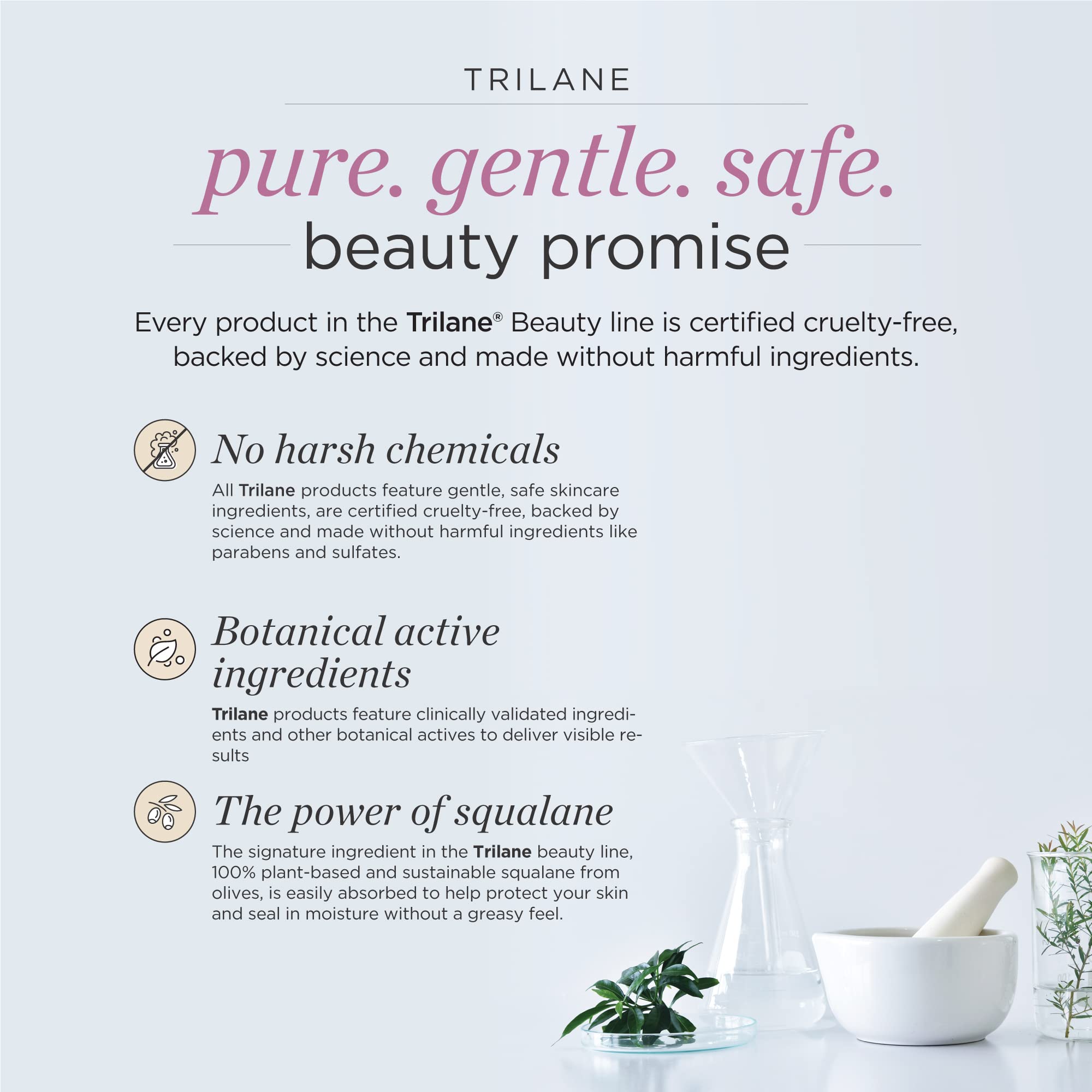 Healthy Directions Trilane Dramatic Rescue packaging box signals premium, cruelty-free skincare.
