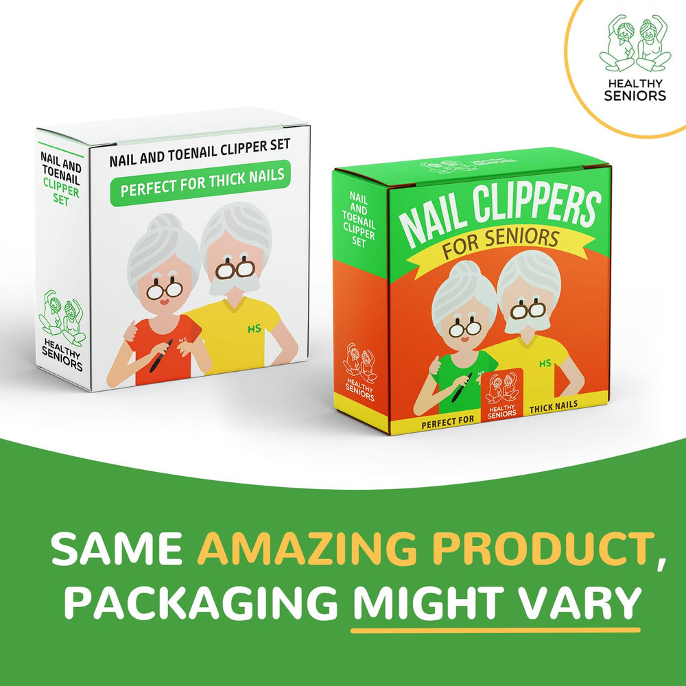 Healthy Seniors clear, step-by-step instructions for independent nail care.