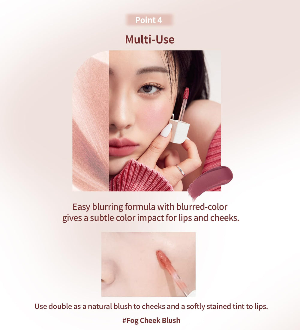 Heart Percent Dote On Mood lip stain gradation demonstrates color layering customization