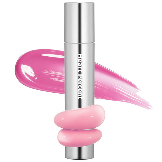 Heart Percent Dote On Mood Lip Tint bottle glow with glass-like shine on lips