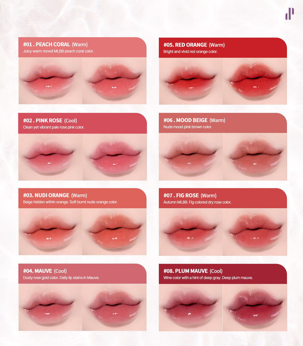 Heart Percent Dote On Mood Glow Tint ingredients ceramide oils