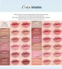 Versatile use as MLBB base with Heart Percent Dote On Mood Lip Pencil 13 Bare Lips