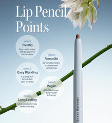 Heart Percent Dote On Mood Lip Pencil creamy pigmentation for smooth color