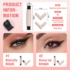 Eyeliner Stamp heart-shaped packaging adds romantic flair.