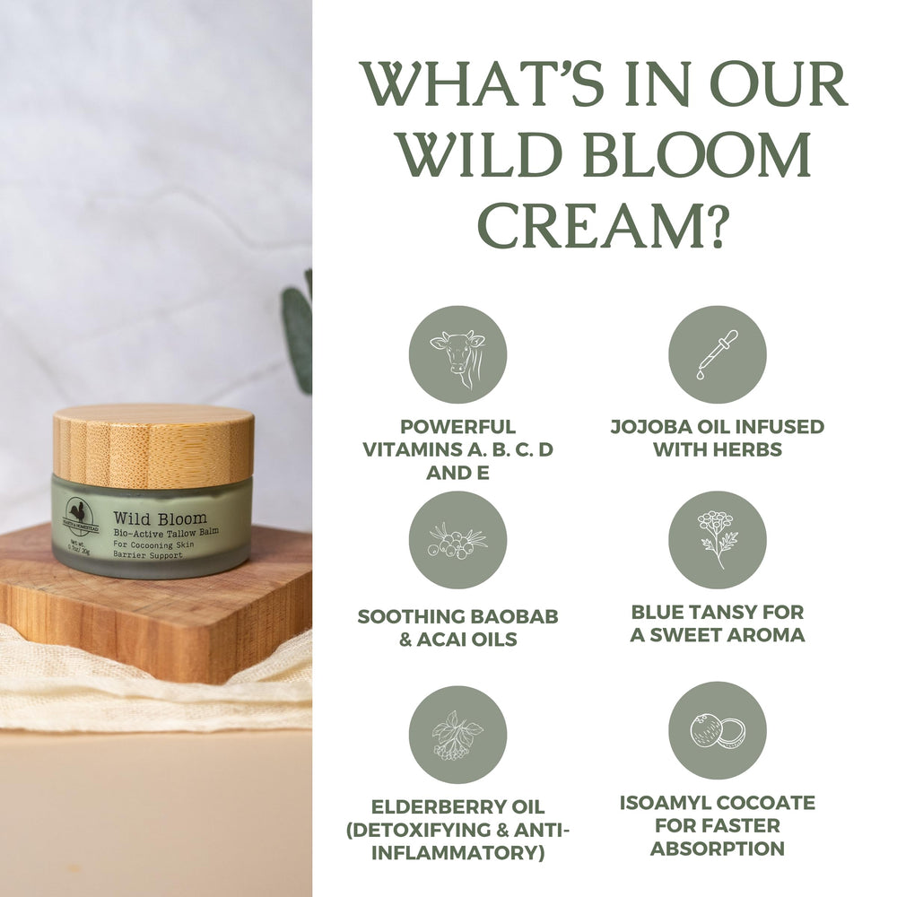 Herbal infusion with five organic herbs prepared for soothing blend.