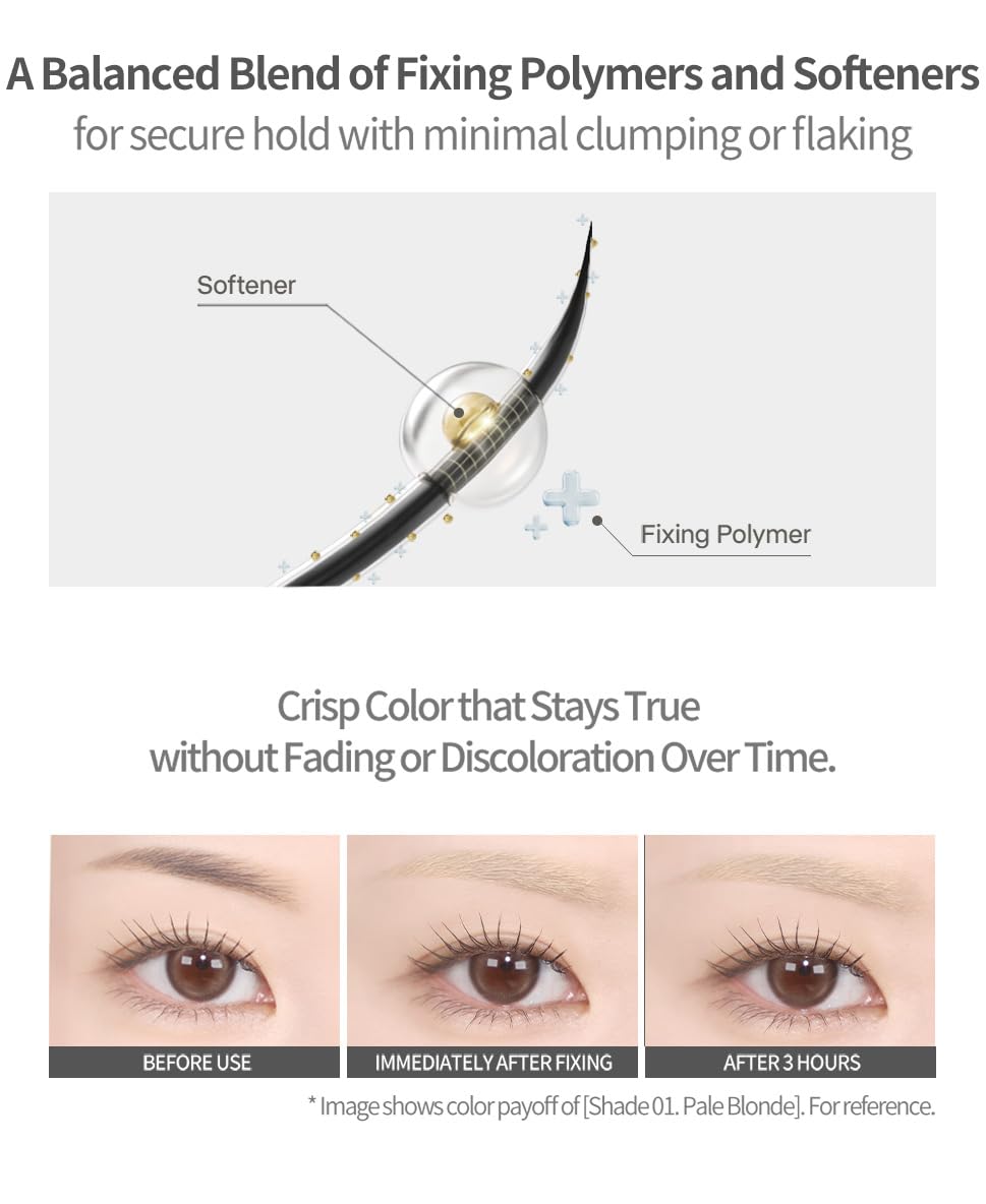 Heart Percent Dote On Mood Browcara waterproof formula stays put through workouts.