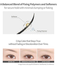 Heart Percent Dote On Mood Browcara waterproof formula stays put through workouts.