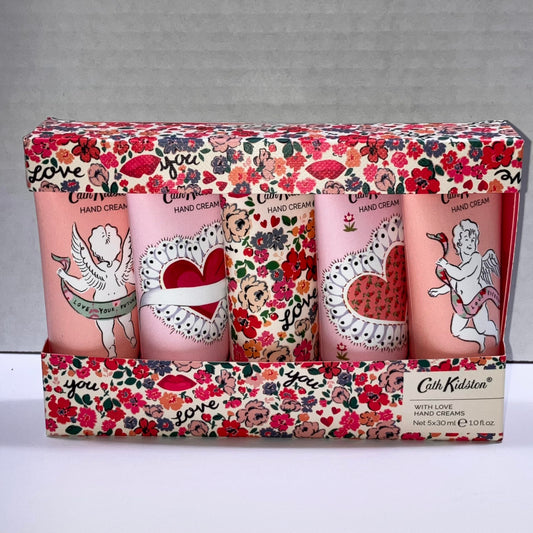 Cath Kidston hand cream tubes; pocket-size moisturizers for busy days