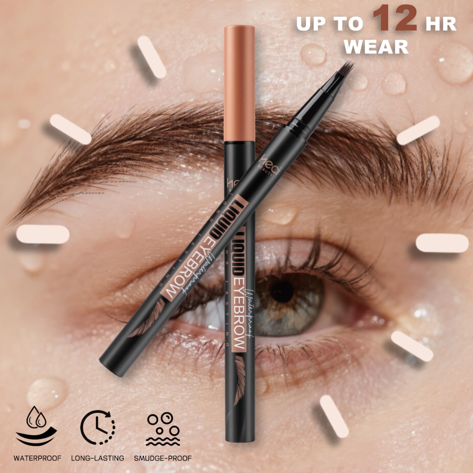 HECI BEAUTY natural-looking strokes create hair-like brows