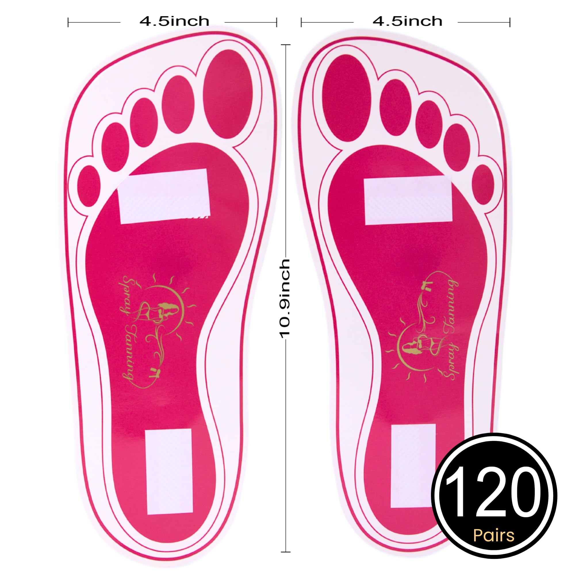 HeeStar adhesive feet protectors offer easy application and hygienic protection for salon clients.