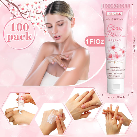Heigble 100-pack travel-size bottles provide convenient moisture on trips