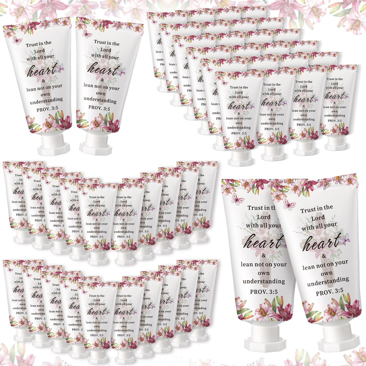 Heigble Bible hand cream bottle shows compact travel size for on-the-go moisture.
