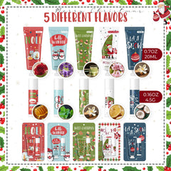 Heigble Christmas hand cream lavender design nourishes skin during busy holidays.