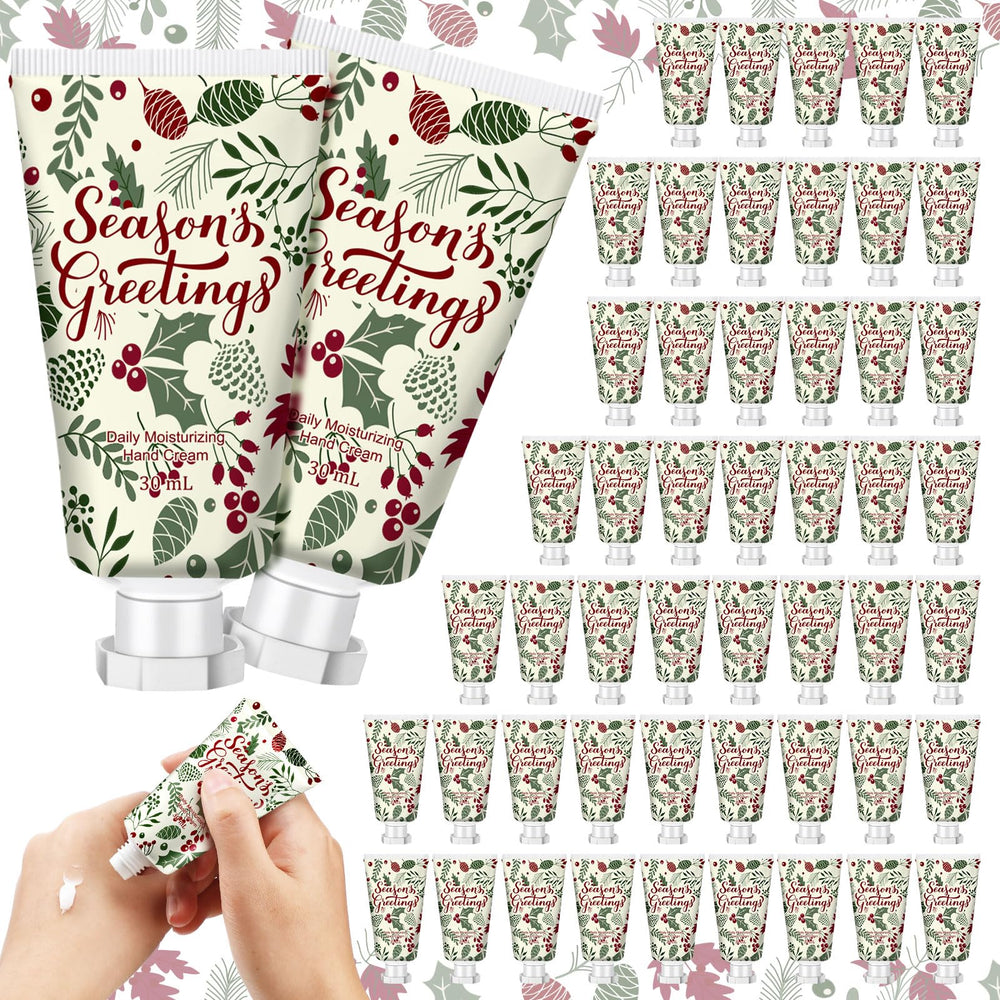 Heigble Christmas leaves hand cream bottle with festive design for on-the-go hydration
