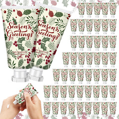 Heigble Christmas leaves hand cream bottle with festive design for on-the-go hydration