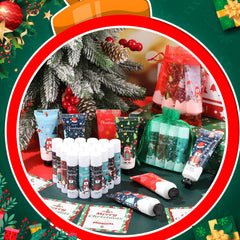 Heigble Christmas packaging features Santa, elk, and snowflakes for a festive vibe.