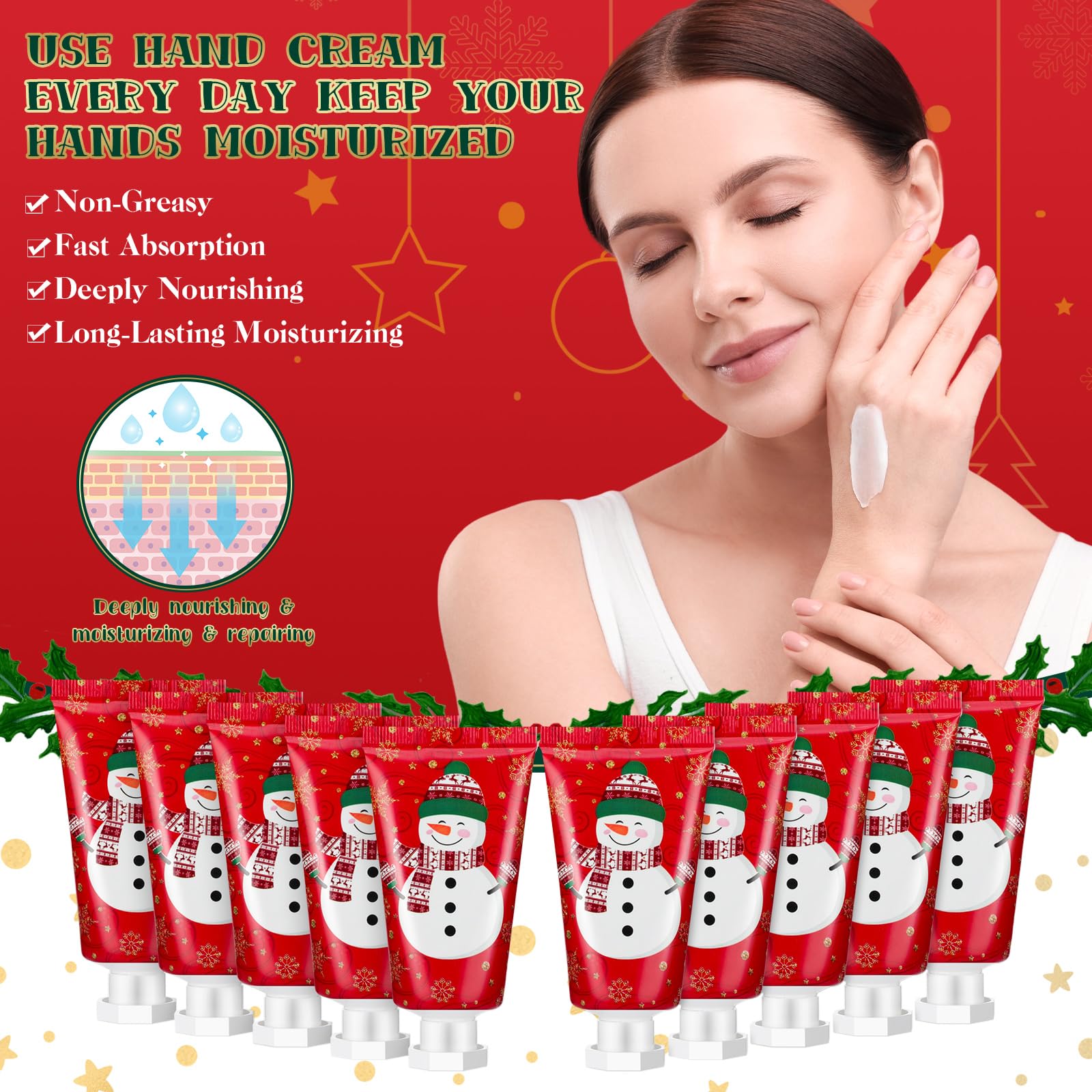 Heigble compact hand cream tube ready for daily use