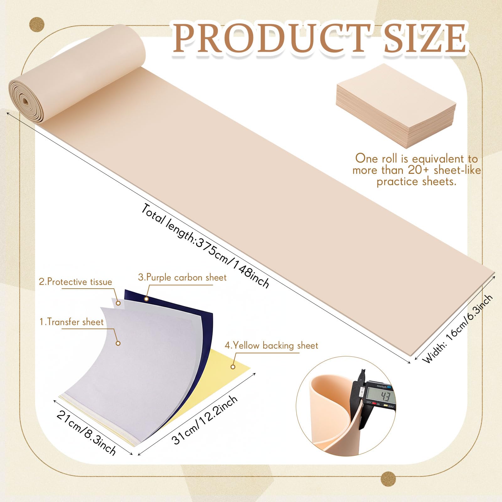Heigble double-sided silicone sheets offer two usable faces for techniques