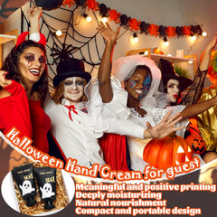 Heigble ghost hand cream bottle showing festive design, suitable as party favors and keepsakes.