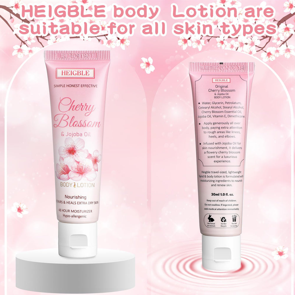 Heigble lotion offers quick absorption with a light, non-greasy finish